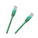 Patchcord kaabel UTP 8c pistik-pistik 0,5m CCA roheline