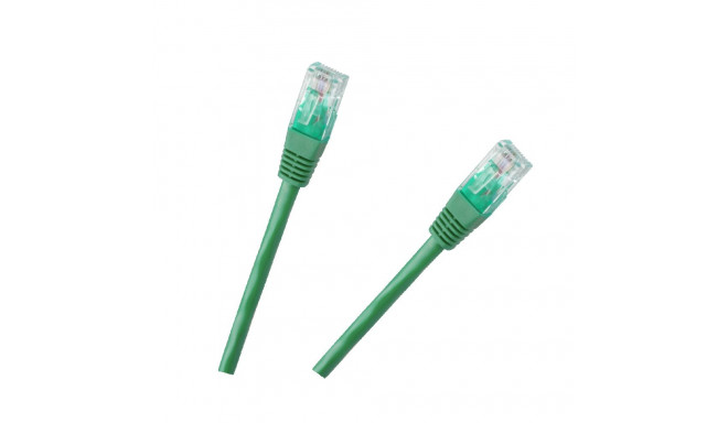 Patchcord kaabel UTP 8c pistik-pistik 0,5m CCA roheline