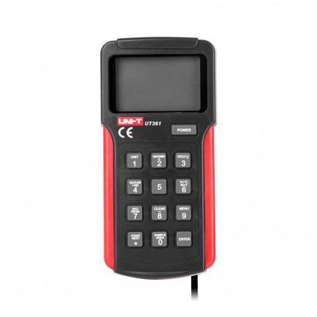 Miernik, tuulemõõtur temperatuuri mõõtmise funktsiooniga UT361