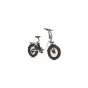 Corelli Voniq folding E-bike - White 42cm 20"