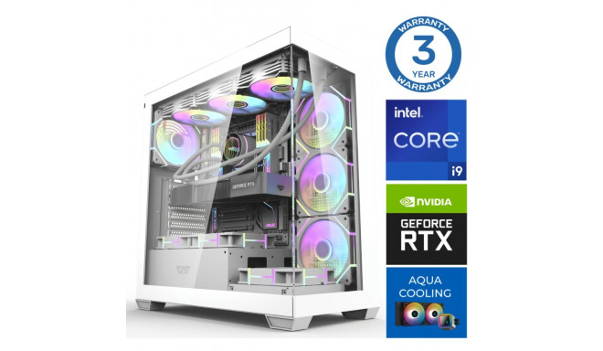 INTOP AQUA i9-14900KF 32GB DDR5 1TB SSD M.2 NVME+2TB RTX5070 12GB no-OS