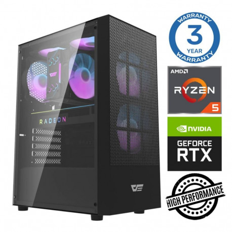 INTOP Ryzen 5 5500 32GB 500SSD M.2 NVME RTX3050 6GB no-OS