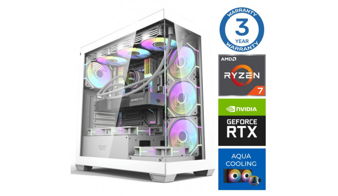 INTOP AQUA Ryzen 7 7800X3D 32GB DDR5 1TB SSD M.2 NVME RTX5070Ti 16GB
 no-OS