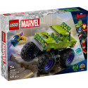 Blocks Super Heroes 76312 The Hulk Truck vs. Thanos