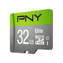 Memory card microSDHC Elite 32GB P-SDU32GU185GW-GE