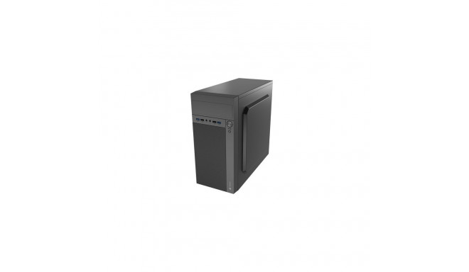 Computer Case - NATEC HELIX Micro Tower, Micro ATX, 5x 2.5" Bays, 2x USB 3.0, Black