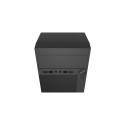 Computer Case - NATEC HELIX Micro Tower, Micro ATX, 5x 2.5" Bays, 2x USB 3.0, Black