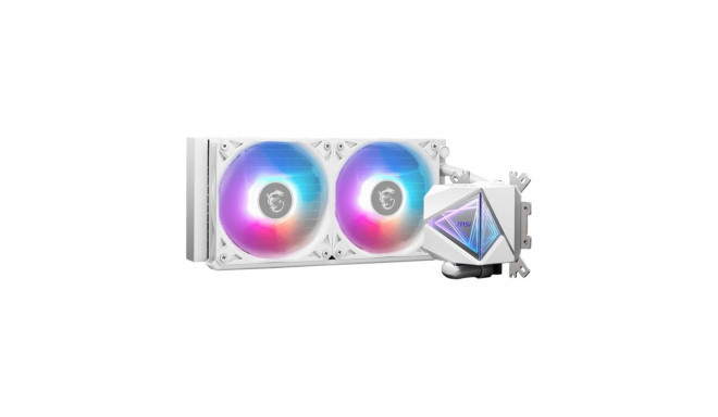 CPU Cooler - MSI MAG CORELIQUID I240 240mm AIO Liquid Cooler White