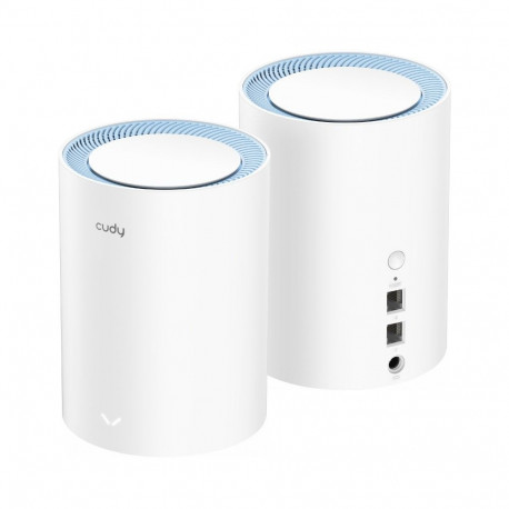 Wireless Router - Cudy M1200 Dual-band Mesh Wi-Fi 5 1167 Mbit/s White