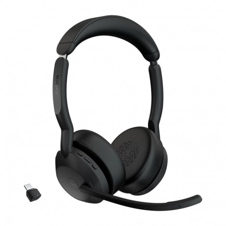 Headset - Jabra 25599-999-899 Wireless Bluetooth Office/Call Center 30m Range Black