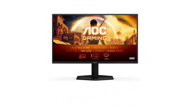Monitor - AOC G4 25G42E 24.5" FHD 180Hz 1ms HDMI DP Black