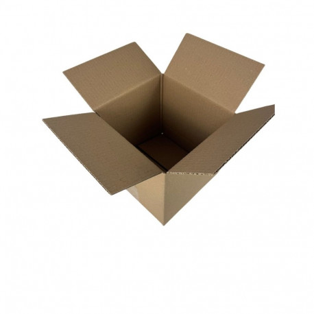Packaging Box - Flap Carton 200x200x80 mm 3W 320G/M2 30 pcs. Grey-brown