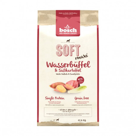 Dry Dog Food - Bosch SOFT Maxi Water Buffalo & Sweet Potato 12.5kg Grain-Free
