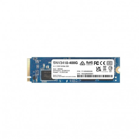 NVMe SSD - Synology SNV3410 400 GB M.2 PCIe 3.0