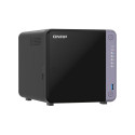 Network Attached Storage - QNAP TS-432X-4G NAS Tower Ethernet LAN Black