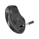 Wireless Mouse - Mouse Defender Prime MB-053 RF Silent Optical Black