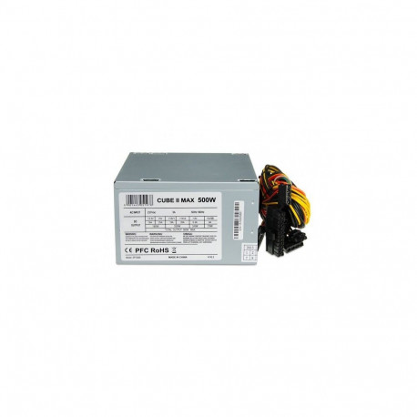 Power Supply - Ibox Cube Ii 500w 20+4 Pin Atx Silver