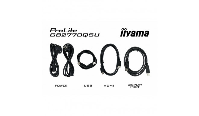 Monitor - iiyama G-MASTER GB2770QSU-B6 27" 2560x1440 180Hz LCD Black
