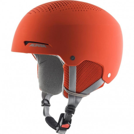 Winter Helmet - Alpina Zupo Adjustable 51-55 Orange Matt