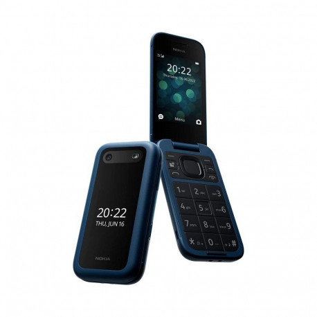 Mobile Phone - Nokia 2660 Flip 4G Dual SIM 2.8" Display Rear Camera Blue