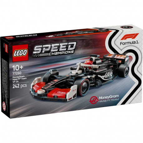LEGO Speed Champions Moneygram HAAS F1 Team VF-24 võidusõiduauto