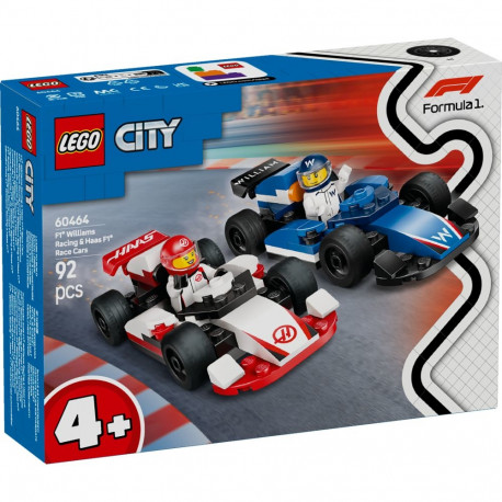 LEGO City F1 Williams ja Haas F1 võidusõiduautod