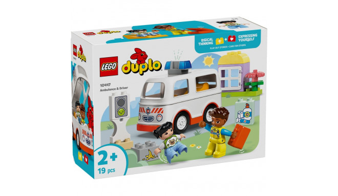 LEGO DUPLO Kiirabiauto ja juht