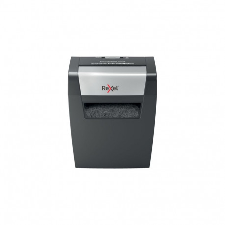 Rexel Momentum X308 Paper Shredder Particle-cut shredding 5x42mm P-3 15L, Grey/Black