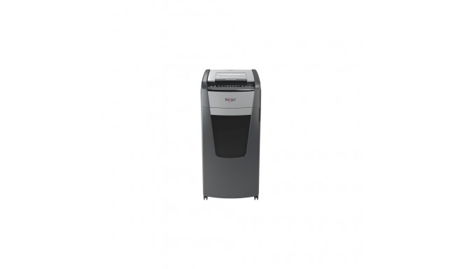 Rexel AutoFeed+ 600M Paper Shredder Micro cut shredding 2x15mm P-5 110L, 55 dB, Grey/Black