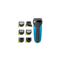 Braun Series 3 Shave&Style 310BT Shaver, Black/Blue