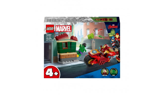 CONSTRUCTOR IRON MAN & BIKE & THE HULK