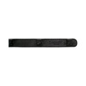 Artisan & Artist I ACAM-30 I Leather Neck Pad For Silk Strap, Black