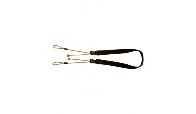 Artisan & Artist I ACAM-P25 I Wide Length Parachute Cord Strap w/adjustable lengths (d-ring) Tan