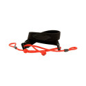Artisan & Artist I ACAM-P25 I Wide Length Parachute Cord Strap w/adjustable lengths (d-ring) Red