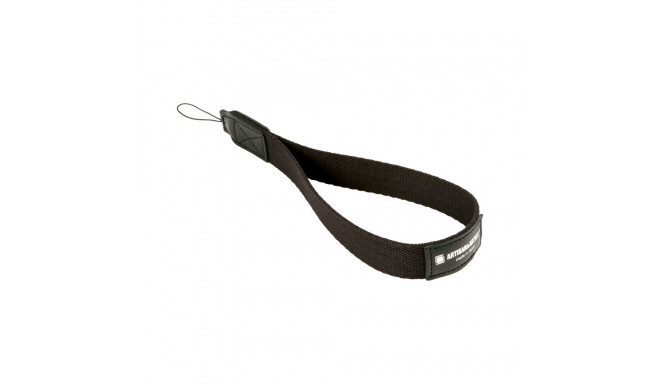 Artisan & Artist I ACAM-296 I Wrist Cloth Strap, thin paracord (w/Loop) Black