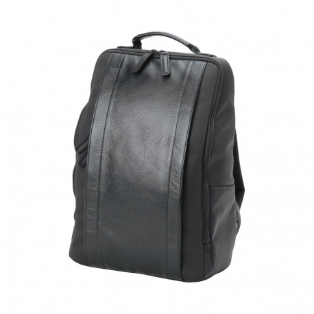 Artisan & Artist seljakott RR4-06C nahkpaneeliga, must