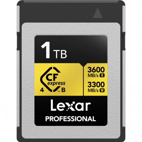 Lexar CFexpress mälukaart 4.0 Pro Gold R3600/W3300 1TB