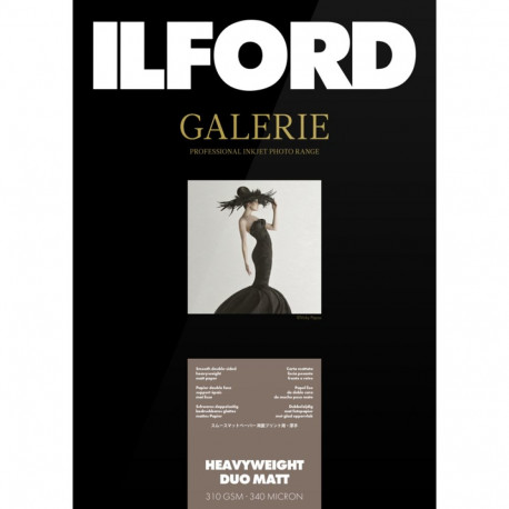 Ilford fotopaber Galerie Heavyweight Duo Matt 310g 13x18cm 50 lehte