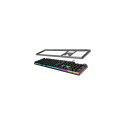 MSI FORGE GK310 RED US keyboard Gaming USB QWERTY US International Black