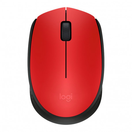 LOGITECH M171 Wireless Mouse - RED