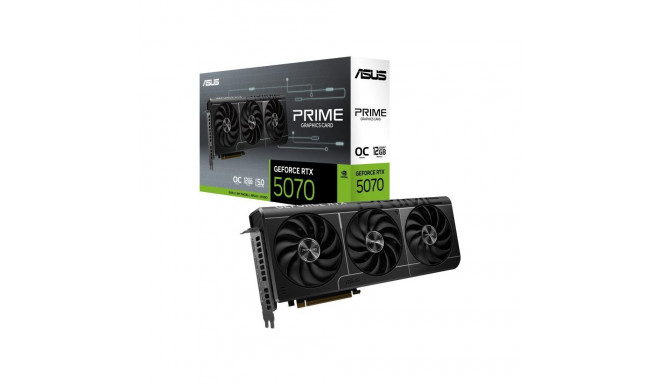 Graphics Card|ASUS|NVIDIA GeForce RTX 5070|12 GB|GDDR7|192 bit|PCIE 5.0 16x|Triple slot Fansink|1xHD
