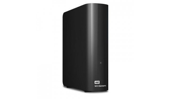 External HDD|WESTERN DIGITAL|Elements Desktop|8TB|USB 3.0|Drives 1|Black|WDBWLG0080HBK-EESN