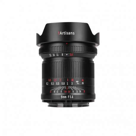 7Artisans objektiiv 9mm f/5,6 Sony FE (Upgrade) (FF)