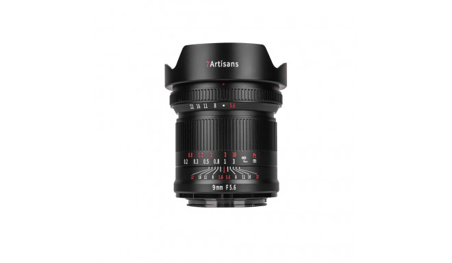 7Artisans objektiiv 9mm f/5,6 Sony FE (Upgrade) (FF)