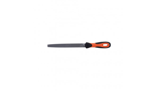 Flat tapered file 8" 200mm second cut with handle