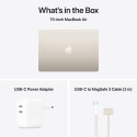 MacBook Air 15” Apple M4 10C CPU, 10C GPU/16GB/256GB SSD/Starlight/INT