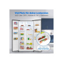 Side-by-side refrigerator Bomann