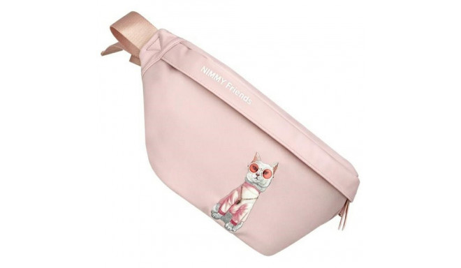 NIMMY crossbody GLASSES COOL CAT pink