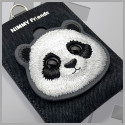 NIMMY card wallet BIG EYED PET 2.0 Panda black