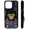 NIMMY case COOL&CUTE 2.0 Monkey for IPHONE 15 Pro black